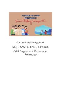 Jurnal Refleksi Minggu 8_Moh. Ayat Efendi_CGP Ponorogo Flipbook PDF