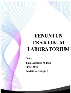 PENUNTUN PRAKTIKUM LABORATORIUM_TIARA ANASTASYA M. BUTA_431419058_BIODIK A Flipbook PDF